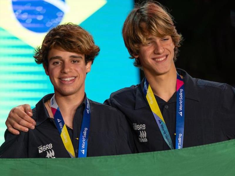 Zion Brandão e João Joppert - photo © International 29er Class Association