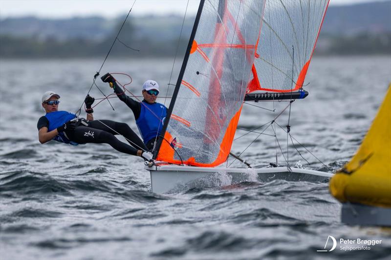 2026 EuroCup Aarhus - Day 1 photo copyright Peter Brogger taken at Sailing Aarhus and featuring the 29er class