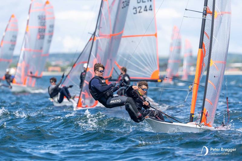 2026 EuroCup Aarhus - Day 1 photo copyright Peter Brogger taken at Sailing Aarhus and featuring the 29er class