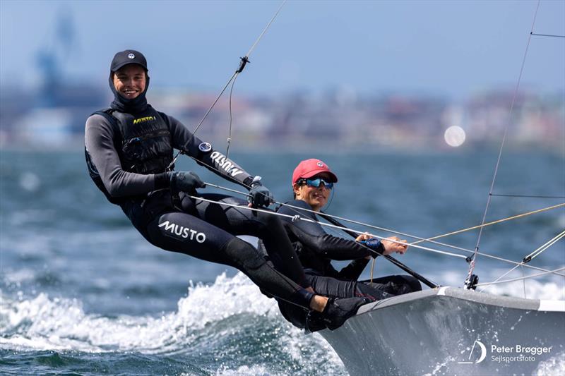 2026 EuroCup Aarhus - Day 1 photo copyright Peter Brogger taken at Sailing Aarhus and featuring the 29er class