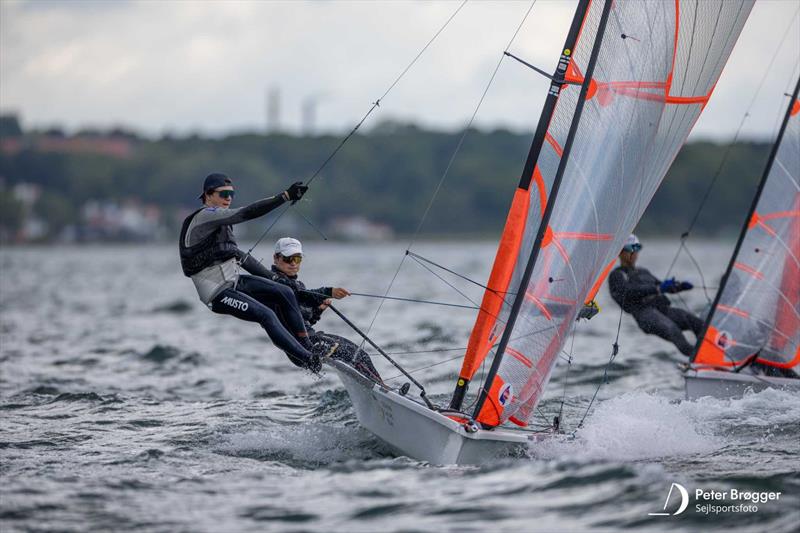 2026 EuroCup Aarhus - Day 1 photo copyright Peter Brogger taken at Sailing Aarhus and featuring the 29er class