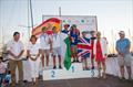 420 U17 Men European Medallists at the 420 Open European Championships in Athens © Nikos Alevromytis / AleN