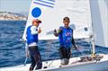 Telis ATHANASOPOULOS/YOGO Dimitris TASSIOS (GRE) win gold in 420 Open Fleet at the 420 Open European Championships in Athens © Nikos Alevromytis / AleN