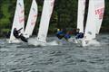 Windward mark - North Region Youth & Junior Championship 2025 at Ullswater © Toby Wilson 