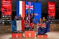 Tessa Clinton and Amelia Higson (NZL) - Bronze Medal Girls 420 - Day 5 - Youth Sailing Championships - December 19 2025 - Vilamoura