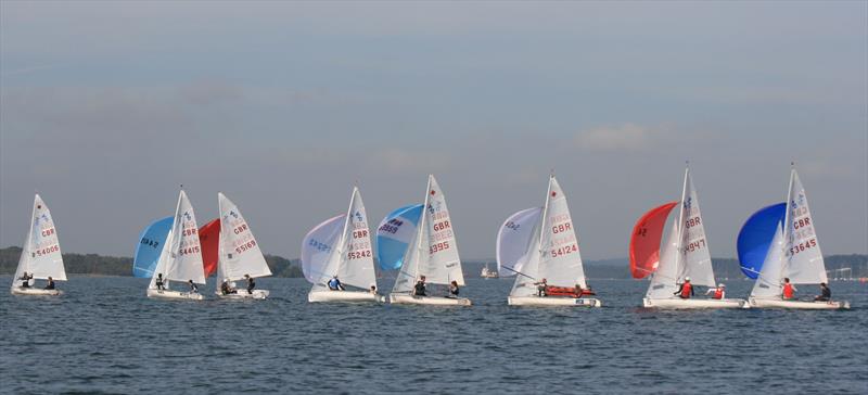420 Autumn Championship at Poole photo copyright Sue Kalderon taken at Poole Yacht Club and featuring the 420 class