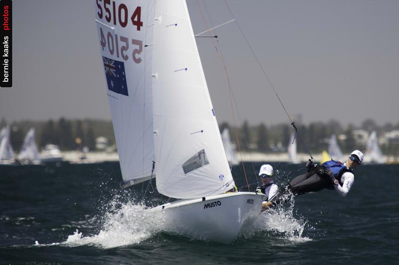 420 Australian Nationals at Fremantle Sailing Club Day 2