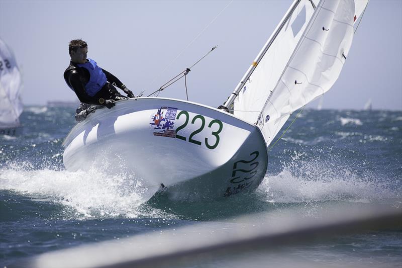 420 World Championship at Fremantle day 1 photo copyright Bernie Kaaks taken at Fremantle Sailing Club and featuring the 420 class