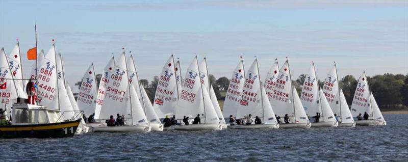 420 Inlands at Rutland photo copyright Richard Sturt taken at Rutland Sailing Club and featuring the 420 class