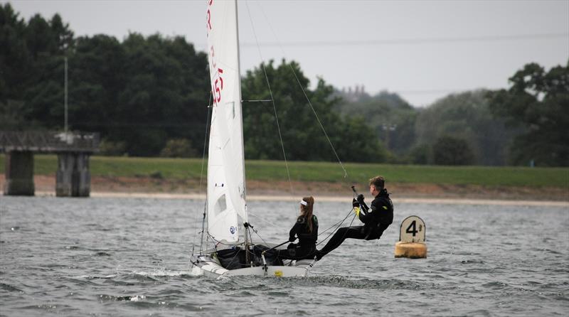 Shustoke Sailing Club back open for sailing photo copyright Harvey Rose taken at Shustoke Sailing Club and featuring the 420 class