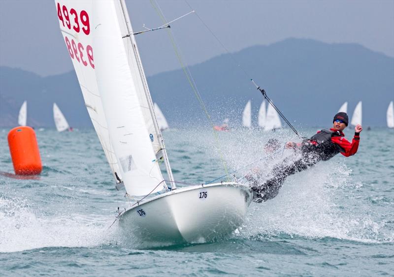 Day 1 - Hong Kong Race Week photo copyright Guy Nowell / RHKYC taken at Royal Hong Kong Yacht Club and featuring the 420 class