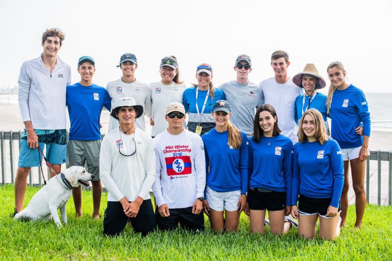 The US Youth Sailing Team for the 2018 World Championships photo copyright Jen Edney / World Sailing photo taken at Corpus Christi Yacht Club and featuring the 420 class