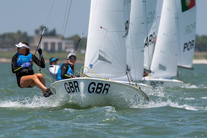 Heathcote and Boyle - 2018 Youth Sailing World Championships - photo © Jen Edney / World Sailing