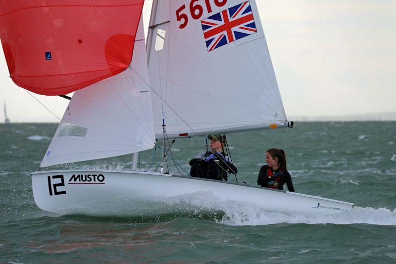 420 Nationals at Brightlingsea photo copyright William Stacey taken at Brightlingsea Sailing Club and featuring the 420 class