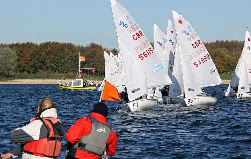 420 Inlands at Rutland photo copyright Richard Sturt taken at Rutland Sailing Club and featuring the 420 class