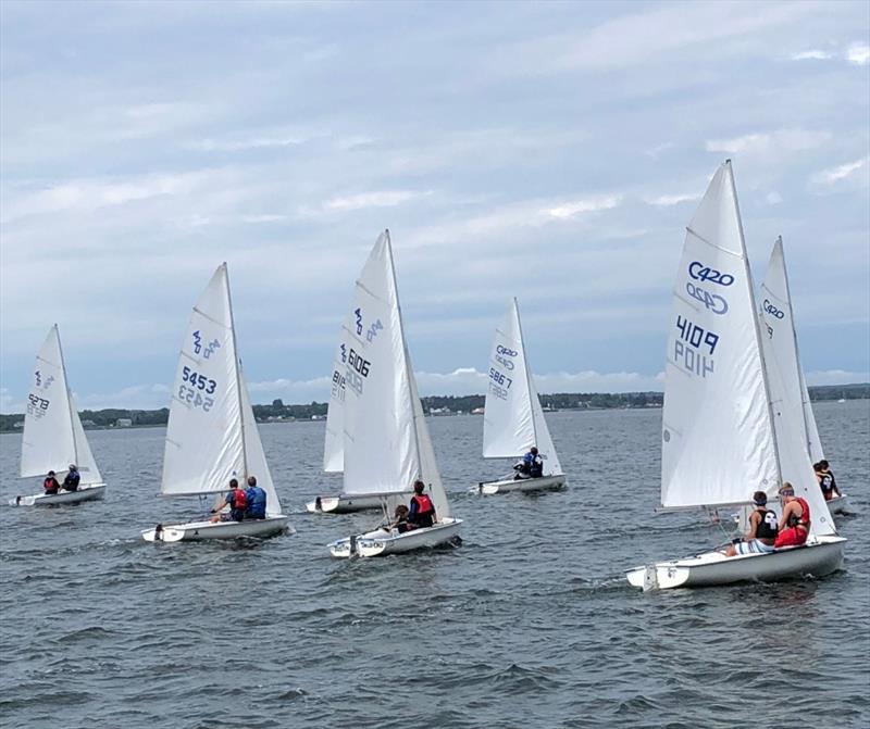 Sail East Regional Championships photo copyright Sail Canada taken at Shediac Bay Yacht Club and featuring the 420 class
