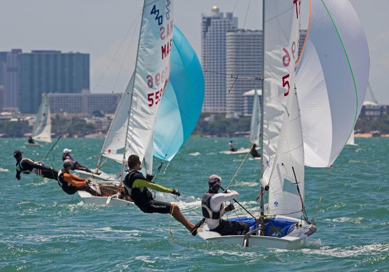 It was all go on the dinghy course today, Day 3, Top of the Gulf Regatta. - photo © Guy Nowell / Top of the Gulf Regatta