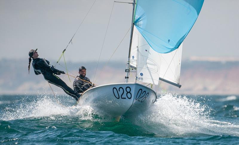 Onan Barreiros/Ana Santana (ESP) - 2019 420 World Championship - photo © Osga - João Ferreira 