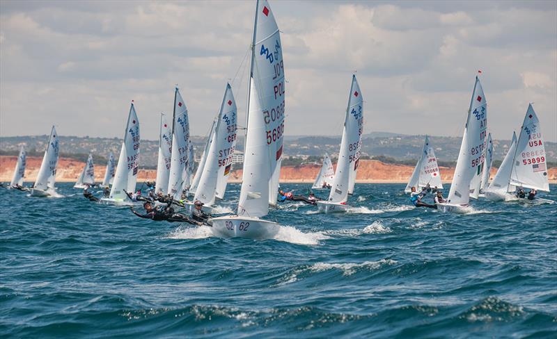 Gabriela Czapska/Hanna Rajchert (POL) lead after race 5 - 2019 420 World Championship - photo © Osga - João Ferreira 