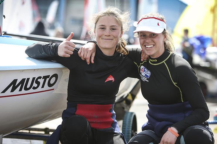 420 World Championship 2019 photo copyright Paul Wyeth taken at Vilamoura Sailing and featuring the 420 class