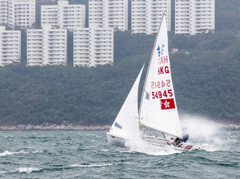 Hong Kong Race Week 2019 photo copyright Guy Nowell / RHKYC taken at Royal Hong Kong Yacht Club and featuring the 420 class