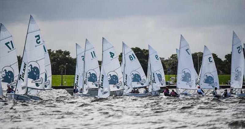 Solid finish to the weekend with a first-place finish in the SEISA Fall Women's Regatta photo copyright Tulane Green Wave Sailing taken at  and featuring the 420 class