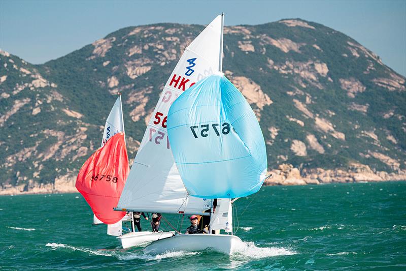 ABC Southside Regatta 2019 photo copyright Panda Man / Takumi Photography taken at Aberdeen Boat Club and featuring the 420 class