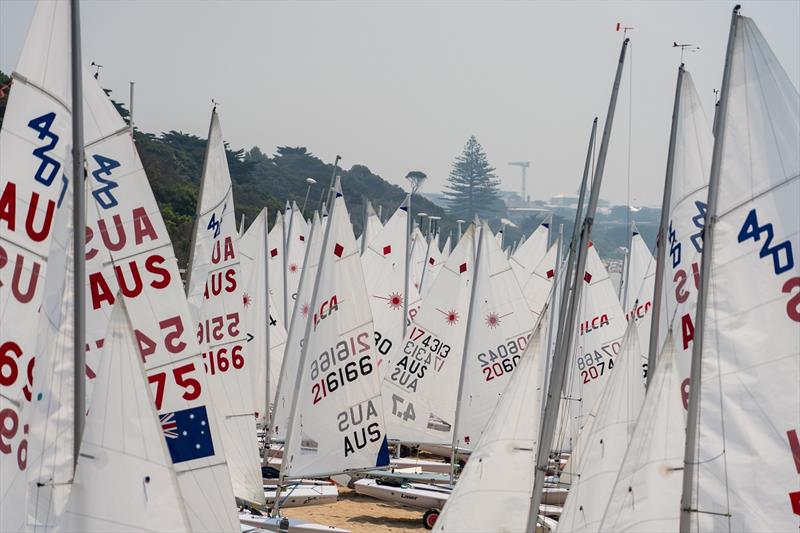 Australian Youth Championships 2020 photo copyright Beau Outteridge taken at Sorrento Sailing Couta Boat Club and featuring the 420 class