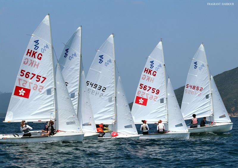 Duncan Gregor and Julia Jacobsen nail the start - 2020 Open Dinghy Regatta, Day 2 - photo © Fragrant Harbour