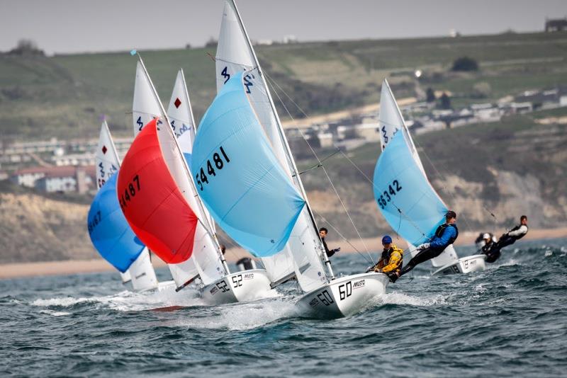 Youth National Championships photo copyright RYA / British Youth Sailing / Paul Wyeth taken at Weymouth & Portland Sailing Academy and featuring the 420 class