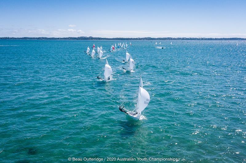 2020 Australian Youth Championships hosted by Sorrento Sailing Couta Boat Club (10-14 January) photo copyright Beau Outteridge taken at Sorrento Sailing Couta Boat Club and featuring the 420 class