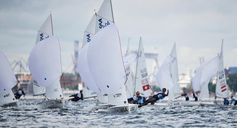 420 fleet - photo © World Sailing