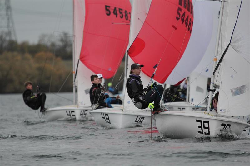 420 racing at Grafham  - photo © P Cawthorne