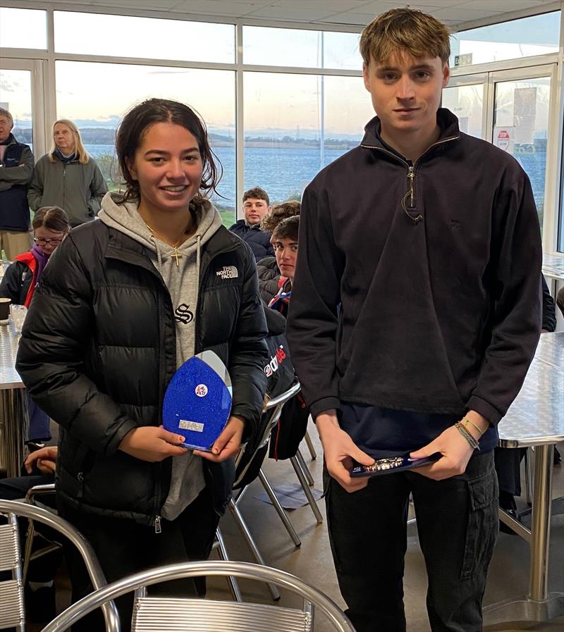 420 End of Seasons at Grafham Water - First Open - Ella Lance & Will Martin photo copyright Katy Meadowcroft taken at Grafham Water Sailing Club and featuring the 420 class