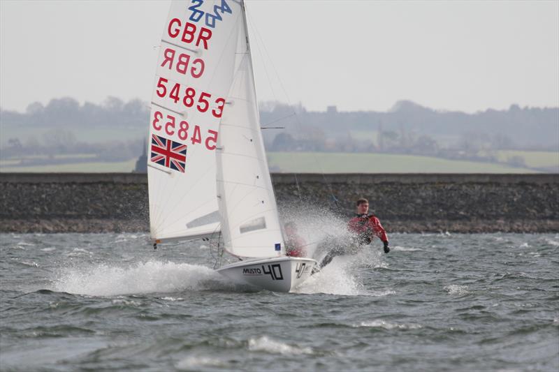 Oli Hale & Tom Clayton during the 420 Inlands at Draycote photo copyright Jon Cawthorne taken at Draycote Water Sailing Club and featuring the 420 class