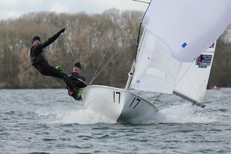 420 Summer Teams Selector 1 at Rutland photo copyright Jon Cawthorne taken at Rutland Sailing Club and featuring the 420 class