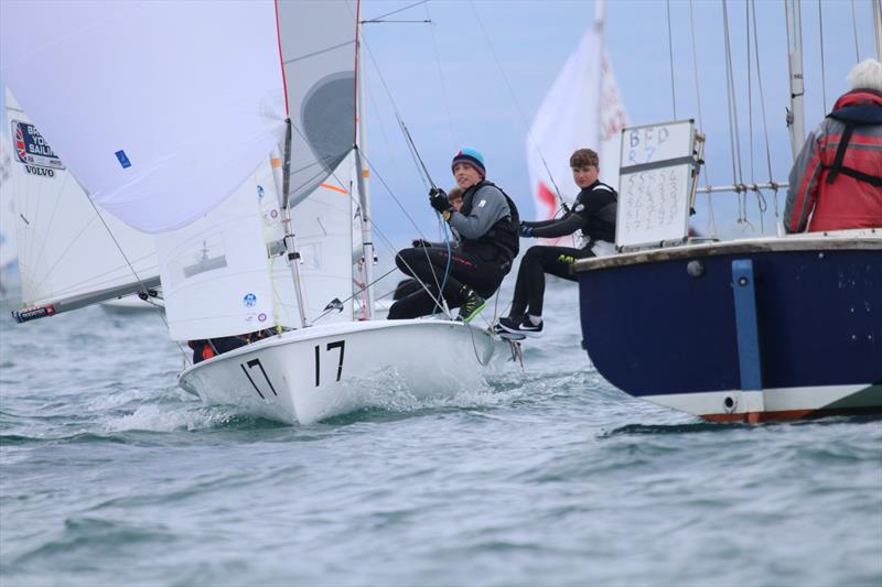 420 class racing at the RYA Youth Nationals - photo © Jon Cawthorne