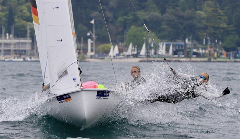 2nd Lupo Cup 420 Trophy photo copyright Elena Giolai taken at Circolo Vela Torbole and featuring the 420 class