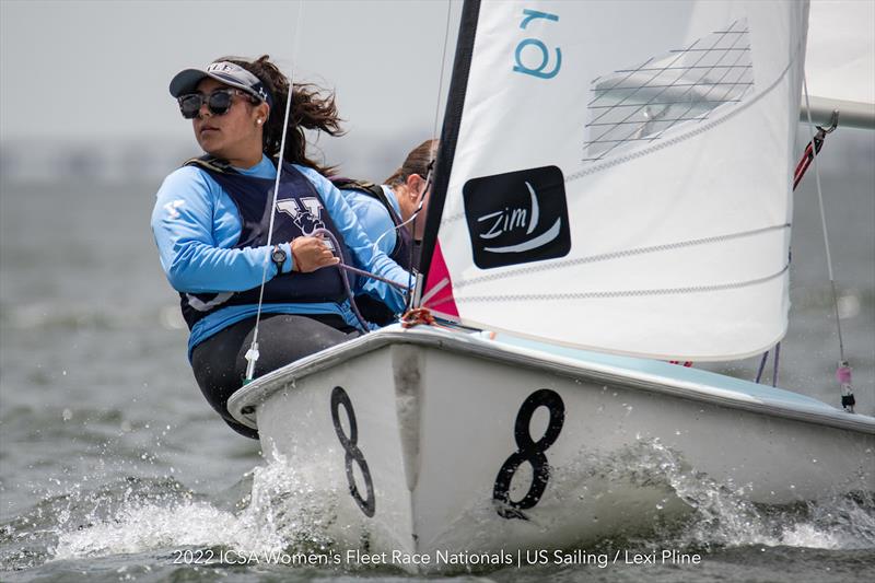 ICSA Women's Fleet Race Nationals 2022 photo copyright Lexi Pline / US Sailing taken at  and featuring the 420 class