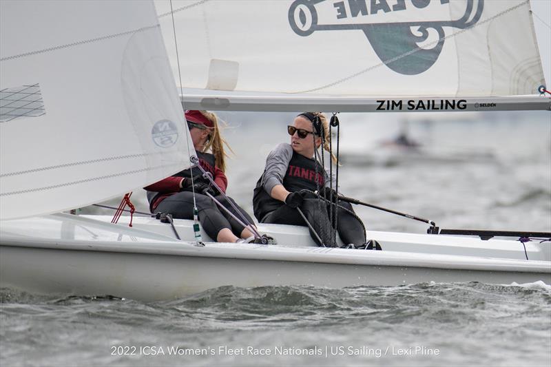 ICSA Women's Fleet Race Nationals 2022 photo copyright Lexi Pline / US Sailing taken at  and featuring the 420 class