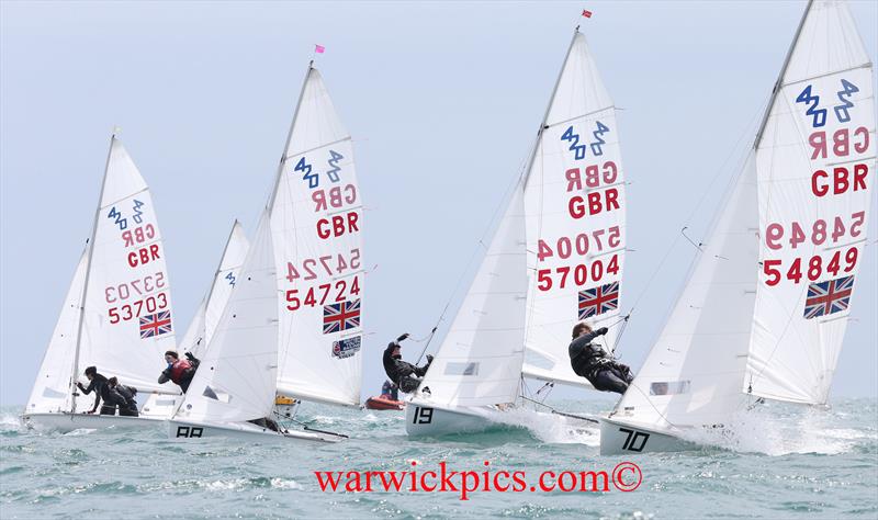 420s at Shoreham photo copyright Warwick Baker / www.warwickpics.com taken at Shoreham Sailing Club and featuring the 420 class