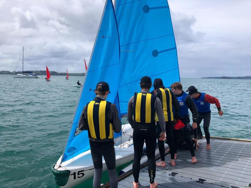 2022 NZ Schools Match Racing Championships - Algies Bay - October 2022 - photo © NZSMR