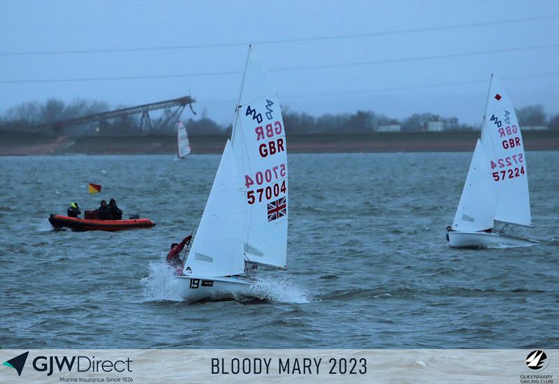 GJW Direct Bloody Mary 2023 photo copyright Mark Jardine taken at Queen Mary Sailing Club and featuring the 420 class