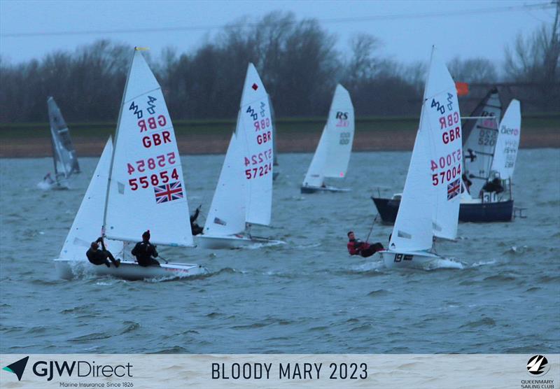 GJW Direct Bloody Mary 2023 photo copyright Mark Jardine taken at Queen Mary Sailing Club and featuring the 420 class
