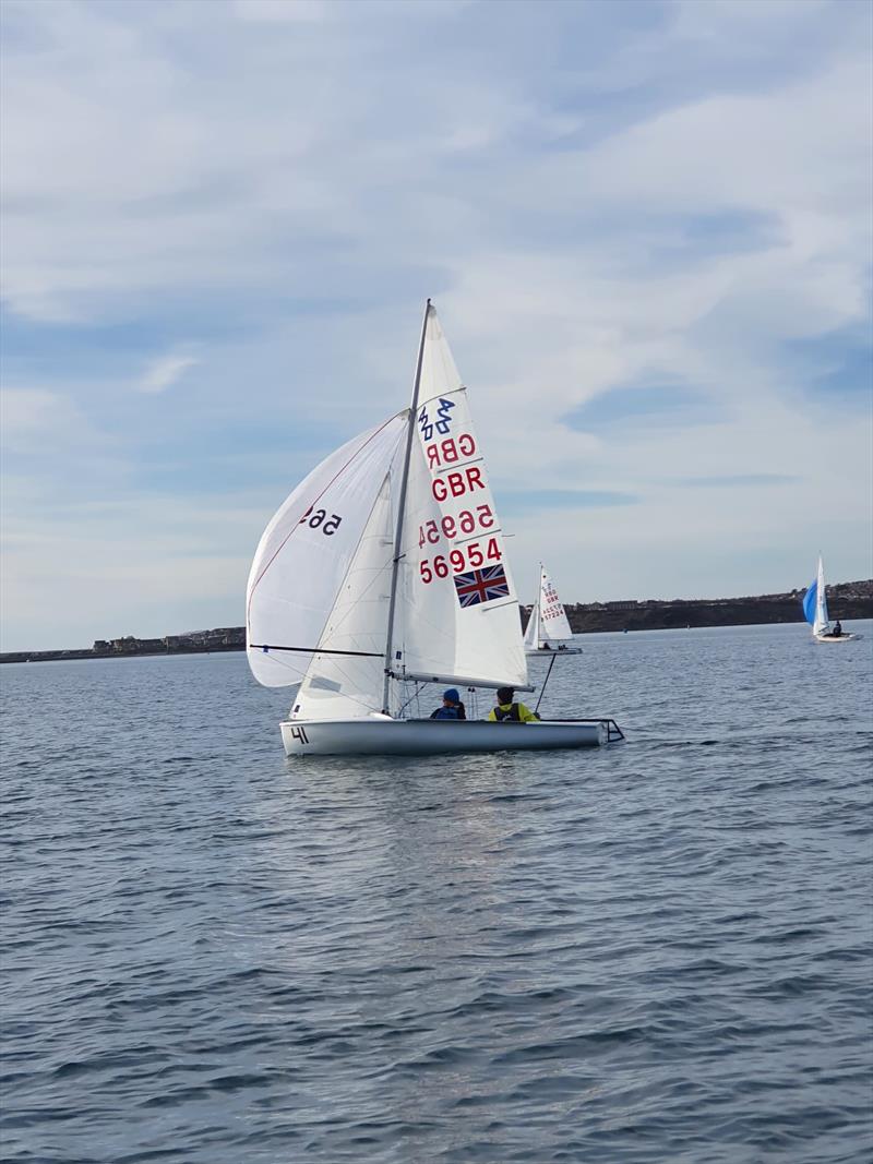 420 Winter Championships 2023 at the WPNSA photo copyright Ruth Epstein taken at Weymouth & Portland Sailing Academy and featuring the 420 class