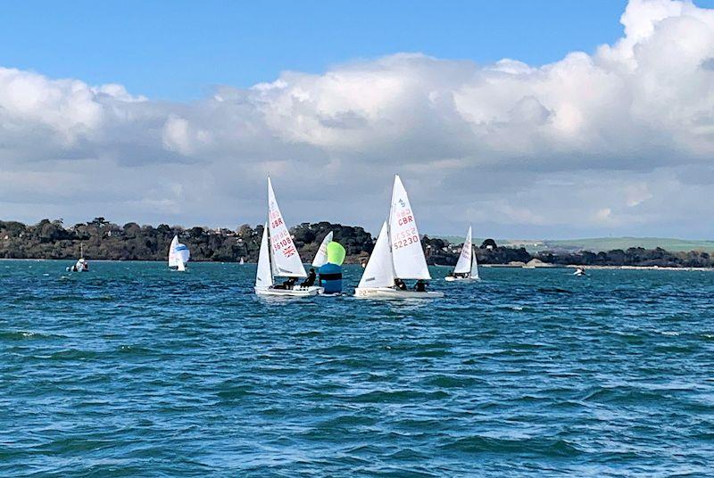 420 Grand Prix 1 at Weymouth photo copyright Tom Jones taken at Weymouth & Portland Sailing Academy and featuring the 420 class