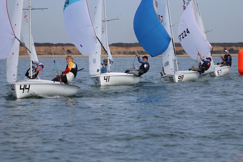 Downwind during 420 GP3 at Warsash - photo © Jon Cawthorne