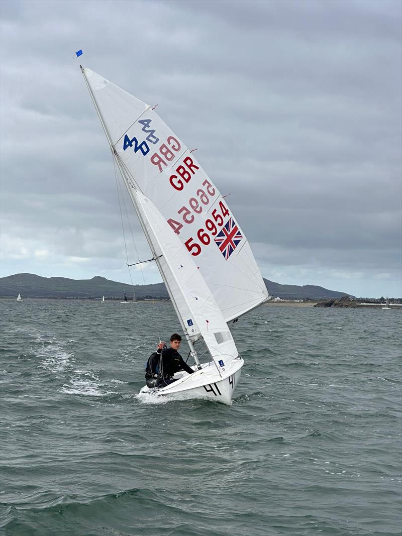 420 Welsh Championship 2023 at Plas Heli photo copyright 420 class taken at Plas Heli Welsh National Sailing Academy and featuring the 420 class