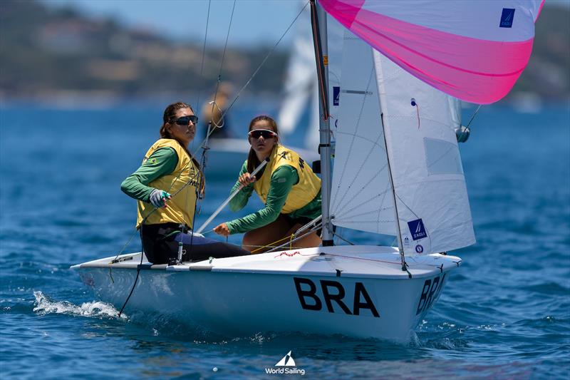 2023 Youth Sailing World Championships Day 3 photo copyright World Sailing taken at  and featuring the 420 class