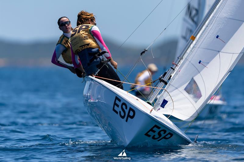 2023 Youth Sailing World Championships Day 3 photo copyright World Sailing taken at  and featuring the 420 class